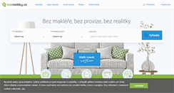 Desktop Screenshot of bezrealitky.cz